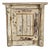 Vintage Primitive Farmhouse Style Distressed Finish Cabinet For Sale