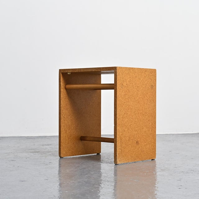 Chipboard Stool from Max Bill, 1962 For Sale - Image 3 of 11