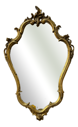 Louis XV Style Giltwood Mirror, 1960s