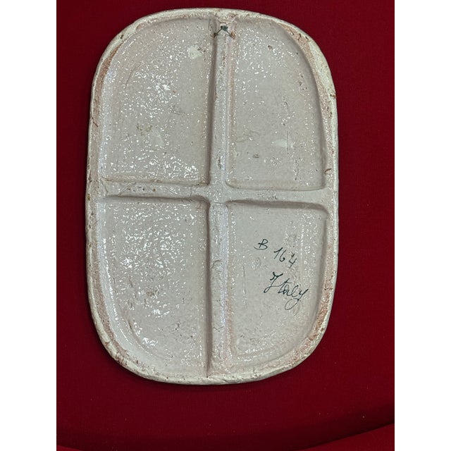 Vintage Bitossi for Raymor Mid Century Modern Plaque Circa 1955 For Sale In Miami - Image 6 of 6