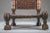 Early 20th Century Handmade Low Cedar Chair, Nuristan, 1890s For Sale - Image 6 of 14