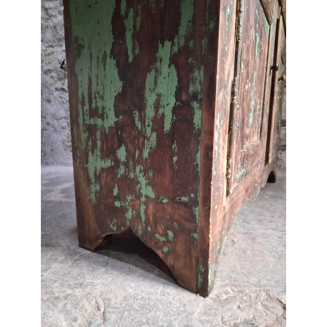 18th Century Rustic French Walnut Buffet Cabinet For Sale - Image 15 of 18