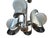 Vintage Space Age Chandelier in Chromed Iron, 1970s For Sale - Image 6 of 12