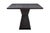 Nolan Black Wood Dining Table For Sale - Image 4 of 9