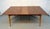 Mid 20th Century Tapered Walnut Expanding Leaf Table For Sale - Image 9 of 13