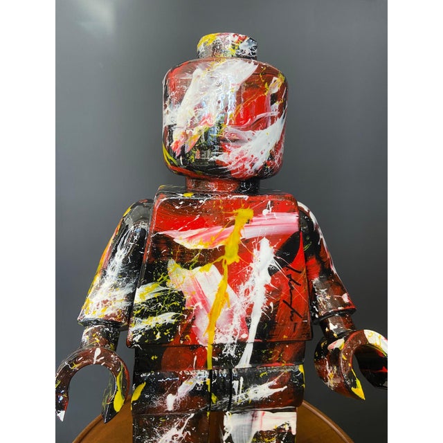 Resin Lego Man Silvio Formichetti, 2000s For Sale - Image 6 of 12