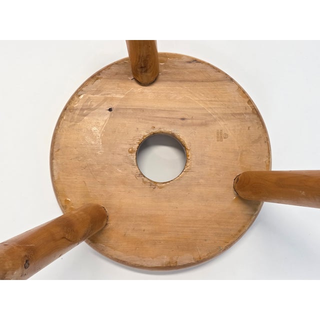 Vintage Sauna Stool by Bertel Gardberg, 1950s For Sale - Image 9 of 11