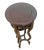 Brown Vintage Mahogany Plant Stand Pedestal Prunus Root Carved Tall Jardinière Table For Sale - Image 8 of 12
