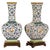 Paint Antique Pair Monumental Chinese Qing Qianlong Period Cloissoné Enamel Vases 1795 For Sale - Image 7 of 16