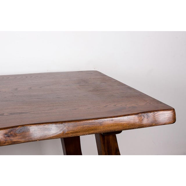 Large Brutalist Style Dining Table by Olavi Hänninen for Mikko Nupponen, 1960 For Sale - Image 16 of 18