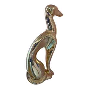 Sitting Greyhound Dog Sculpture by Jaru 1986