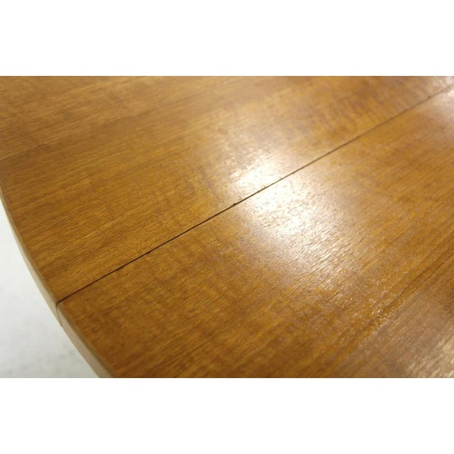 Mid-Century Modern Swedish Round Walnut Table, 1960s For Sale - Image 3 of 8