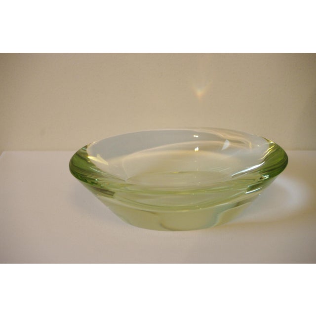 Glass Glass Trinket Tray from Fontana Arte, Italy, 1980s For Sale - Image 7 of 9