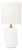 Hable by Visual Comfort Studio Hable Fanny Table Lamp in Matte White Ceramic For Sale