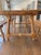 Rustic European Rough Hewn Dining Table With Bench Seating For Sale - Image 3 of 8