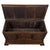 18th Century Georgian English Carved Oak Coffer For Sale - Image 3 of 11
