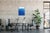 2026, Minimalist Panorama, Blue Mountains, Handmade Monotype Cyanotype Landscape in Blue Tones For Sale In Miami - Image 6 of 8