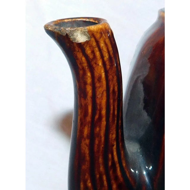 Antique Rockinghamware Tea Pot For Sale In Philadelphia - Image 6 of 7