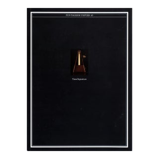2010 American Graphic Design Publication Pentagram Papers 40 - Time Signature For Sale