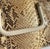 Late 20th Century Vintage Snake Skin Python Leather Purse East West Rectangle Shoulder Bag Top Handle 70s 80s For Sale - Image 5 of 12