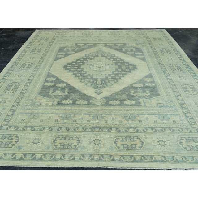 Turkish Oushak Antique Look Rug 8'7" x 10'10" #20048 Explore a curated collection of hallway runners, wool rugs, and...