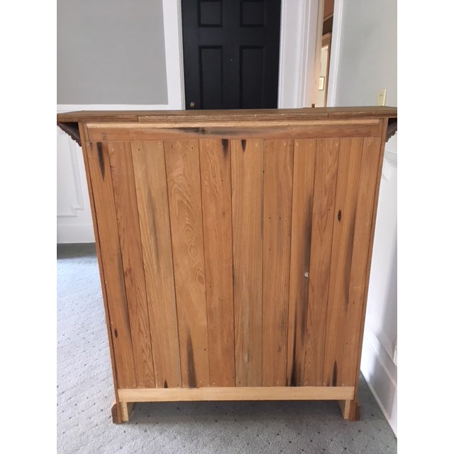 Reclaimed Cypress Bookcase For Sale - Image 4 of 9