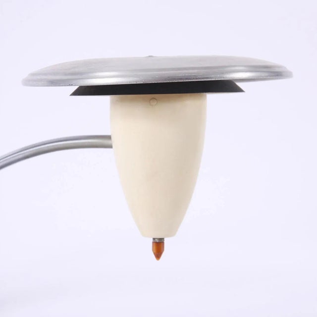 Mid-Century Aluminum Dazor Lamp For Sale - Image 5 of 6