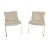 Otto Gerdau Italian Mid-Century Modern Brass Armchairs - a Pair For Sale