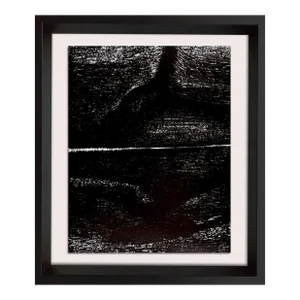 Henry Moore Lithograph Original Ltd. Edition "Divided Landscape" Frame Included