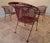 Mid-Century Russell Woodard Grapevine Wrought Iron Patio Dining Set, 5 Pieces, C. 1950s For Sale - Image 14 of 17