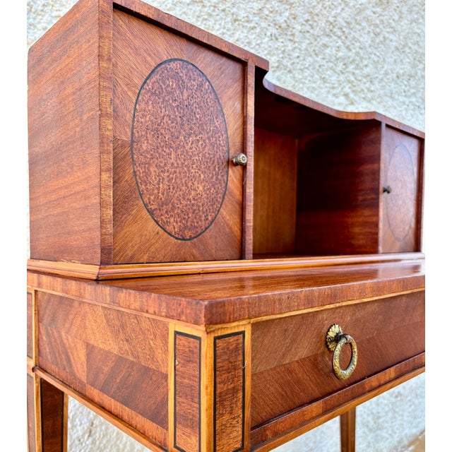 Spanish Writing Desk With Upper Cabinets, 1940s For Sale - Image 14 of 18