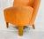 Contemporary Orange Tweed Lounge Chair by Decca Furniture LTD For Sale - Image 11 of 18