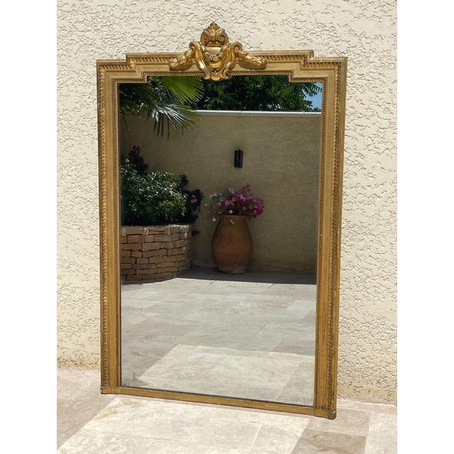 Gold Louis XVI Mirror For Sale - Image 8 of 10