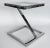 Mid 20th Century Mid-Century Pace Collection "Z" Chrome Glass Side Table For Sale - Image 5 of 8