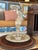 Monumental Silvered Metal Figural Ewer & Underplate With Classical Relief Decoration For Sale - Image 9 of 11