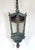 Early 20th Century Antique Traditional Bronze Wavy Glass Pendant Light For Sale - Image 5 of 11