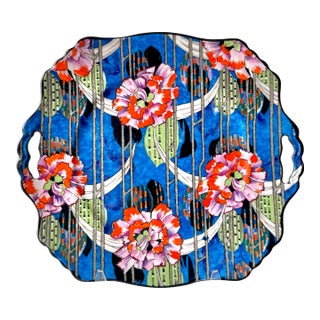 1930s Grimwades Carnation Chintz Plate For Sale