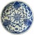 Mid 19th Century 19th Century Daoguang Era Chinese Blue & White Floral Porcelain Plates – Set of 3 For Sale - Image 5 of 8