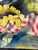 Peggy Clark "Sunflower Twist" Framed Watercolor, Circa 1994 For Sale - Image 11 of 11