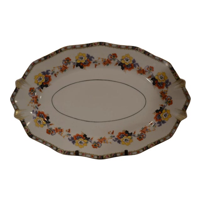 Vintage German Porcelain Serving Platter For Sale