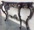 Early 20th Century Large French Regency Carved Walnut Console Table with Gilted details and marble For Sale - Image 4 of 18