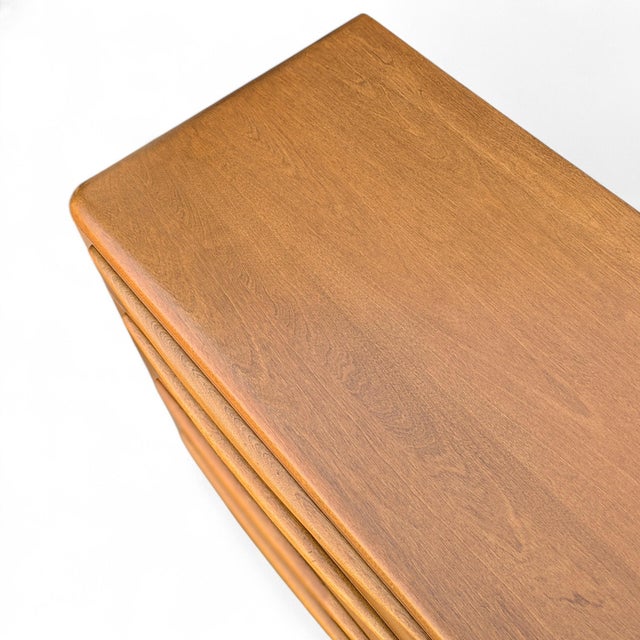 Mid 20th Century Heywood-Wakefield Mid-Century Modern 8-Drawer Lowboy Dresser For Sale - Image 12 of 18
