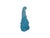 Glass 6.5" Light Blue Frosted Crystal Glass Bodhisattva Guanyin Figure For Sale - Image 7 of 11
