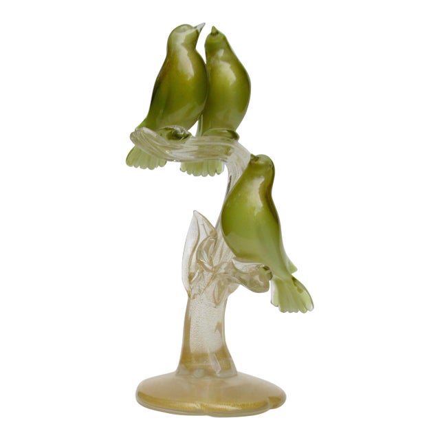 Salviati/サルヴィアーティ/MURANO/ガラスオブジェクト SOLD - Salviati Murano Glass Birds - Modern to Vintage