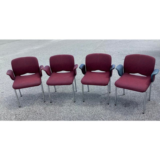 Vintage Herman Miller Chairs Set of 4 Chairish
