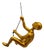 Gold Position 5 Climbing Man Wall Art For Sale