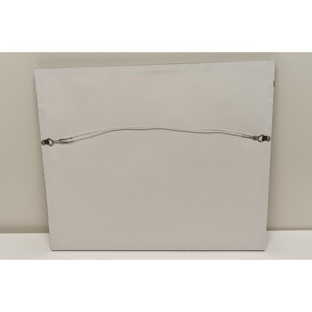 Late 20th Century Framed Mola Textile Art by the Kuna For Sale - Image 5 of 5