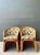Vintage Pencil Reed Sunburst Dining Chairs For Sale - Image 12 of 15