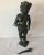 19th Century Contenental Bronze Figure of a Torch Bearer For Sale In West Palm - Image 6 of 13