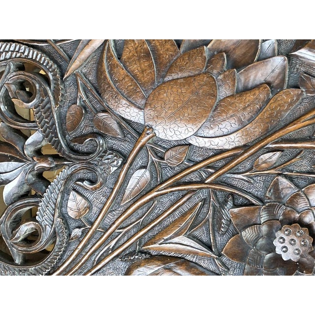 Large Arts and Crafts Hand Carved Pedestal, England, 1880s For Sale - Image 14 of 18